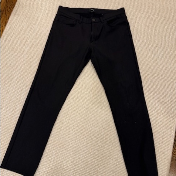 Men’s Theory Wool Black Pant